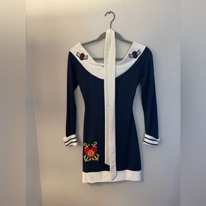 Women’s Sailor Halloween Costume with Necktie